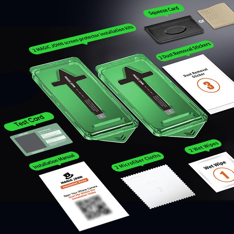 Flawless Screen Protection in Seconds