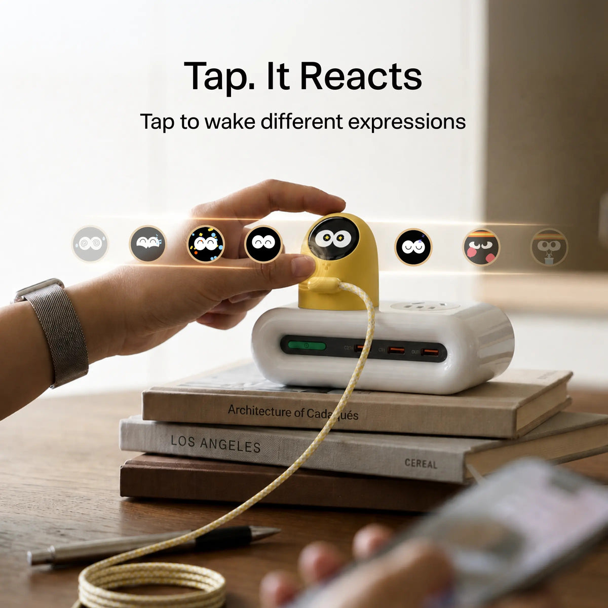🔥Order Now & Get a FREE Charging Cable 🎁 45W Smart Display USB-C PD Fast Charger