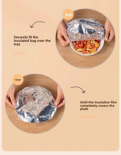🥳2026 HOT SALE🥳💞50K+ SOLD!✨ 💝Aluminum Foil Heat-retaining Cover