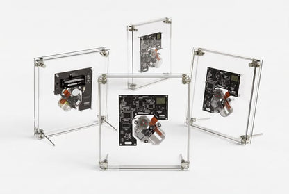 🎼 MusicFrame — a living art CD player with transparent frame, album display, Hi-Fi audio, Bluetooth & AUX, anti-shock playback, and wall/desktop mounting.