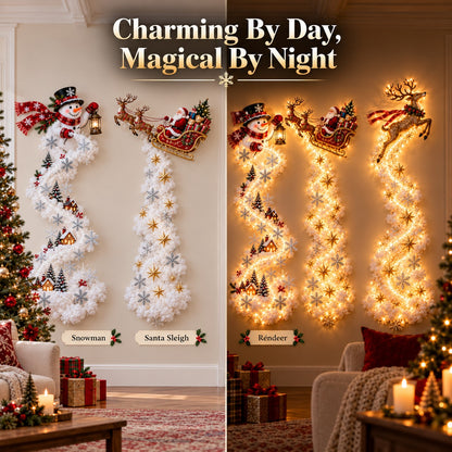 ✨Kerstmagie wandlamp - Een vleugje kerstmagie direct aan je muur✨